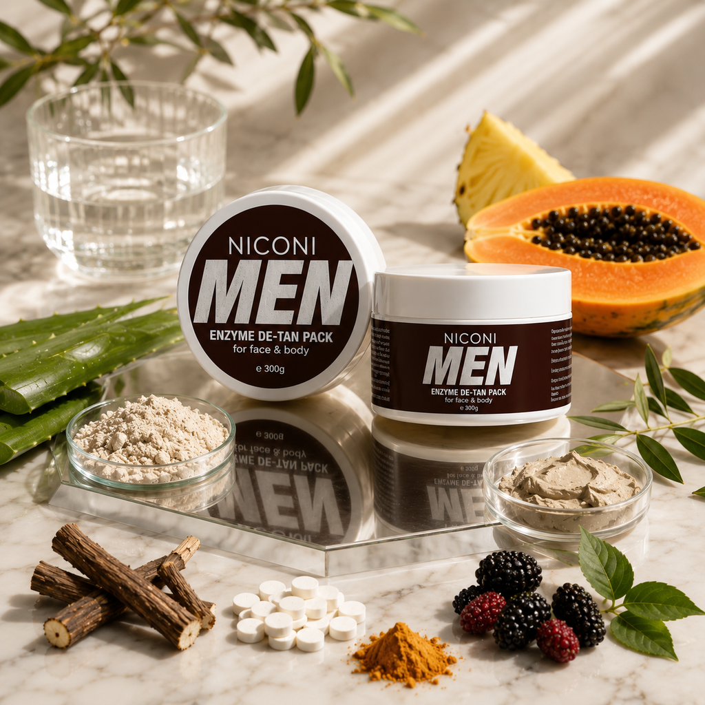 Niconi Men Enzyme De-Tan Pac