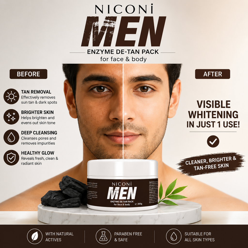 Niconi Men Enzyme De-Tan Pac