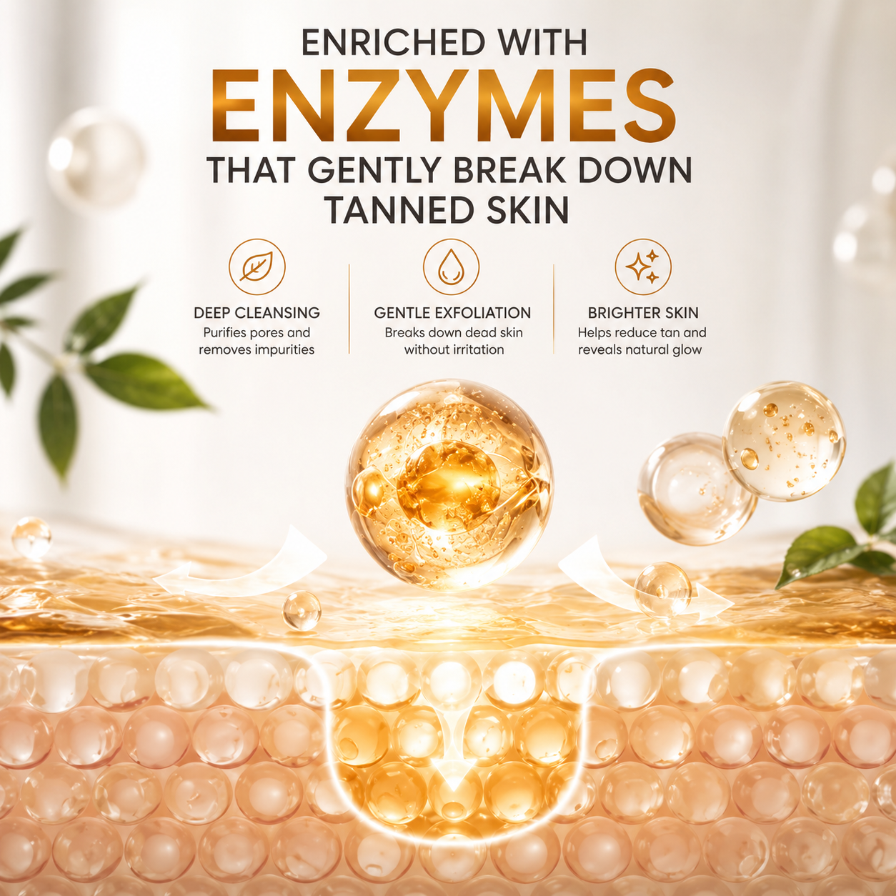 Niconi Men Enzyme De-Tan Pac