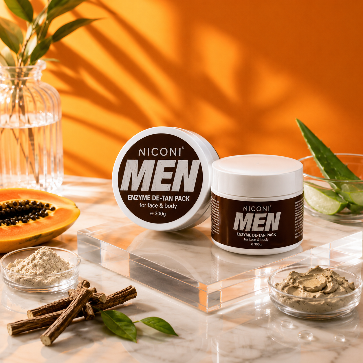 Niconi Men Enzyme De-Tan Pac