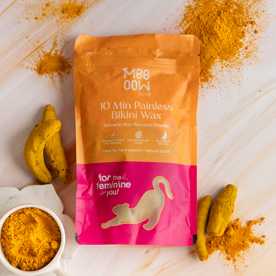 4-in-1 Rose Body Hair Removal Wax Powder Mask